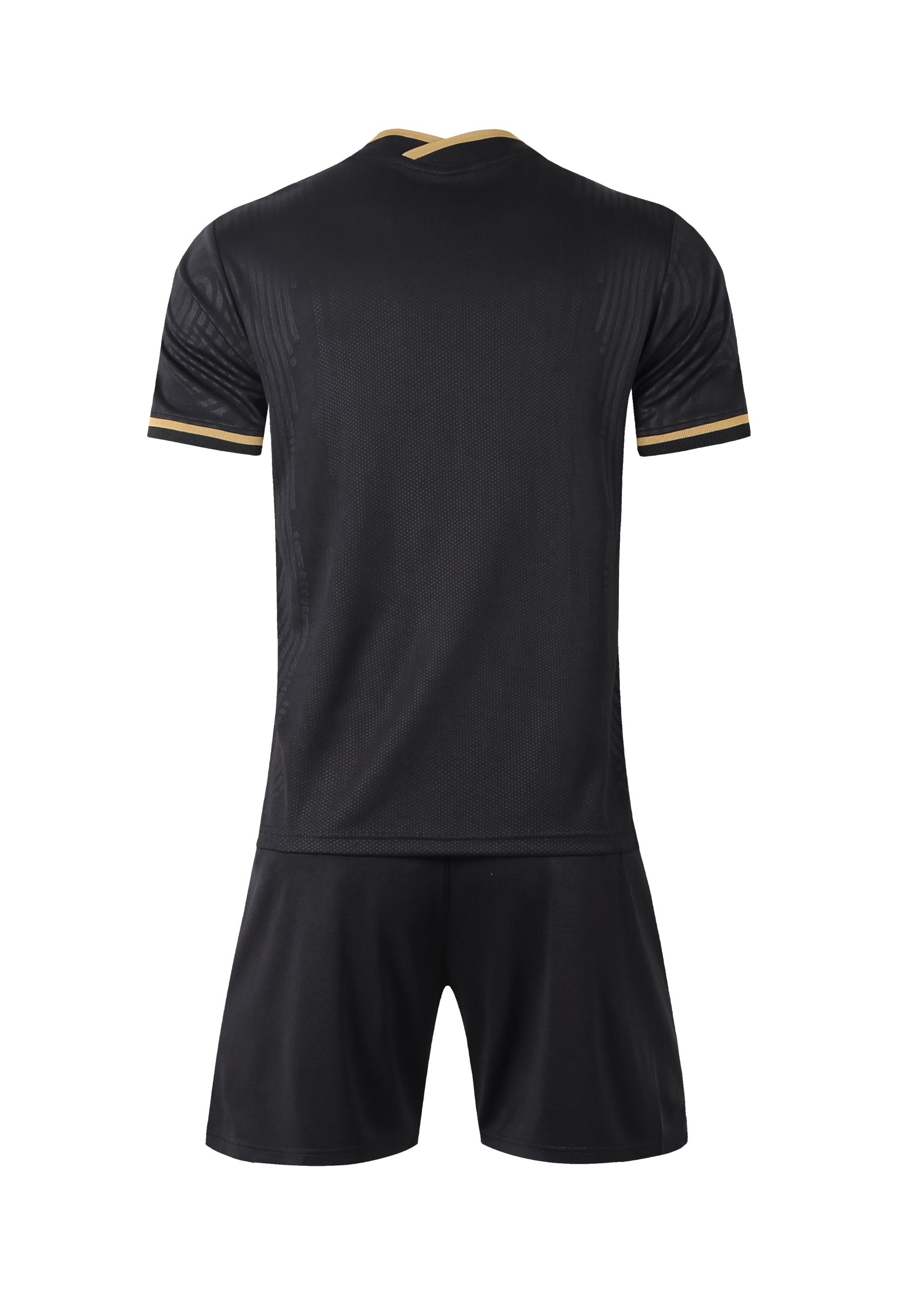 El Catalan Black SS Soccer Uniform Kit - Image 2